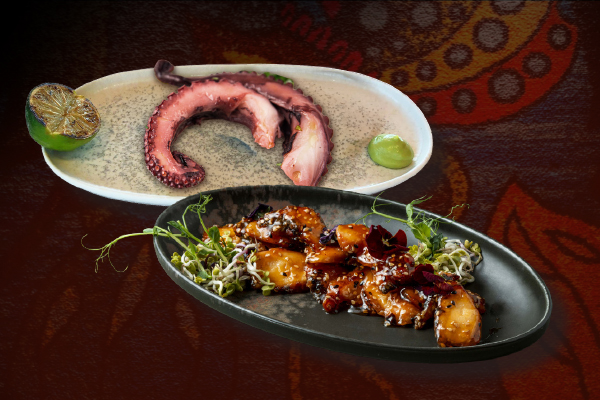 Octopus Teppanyaki