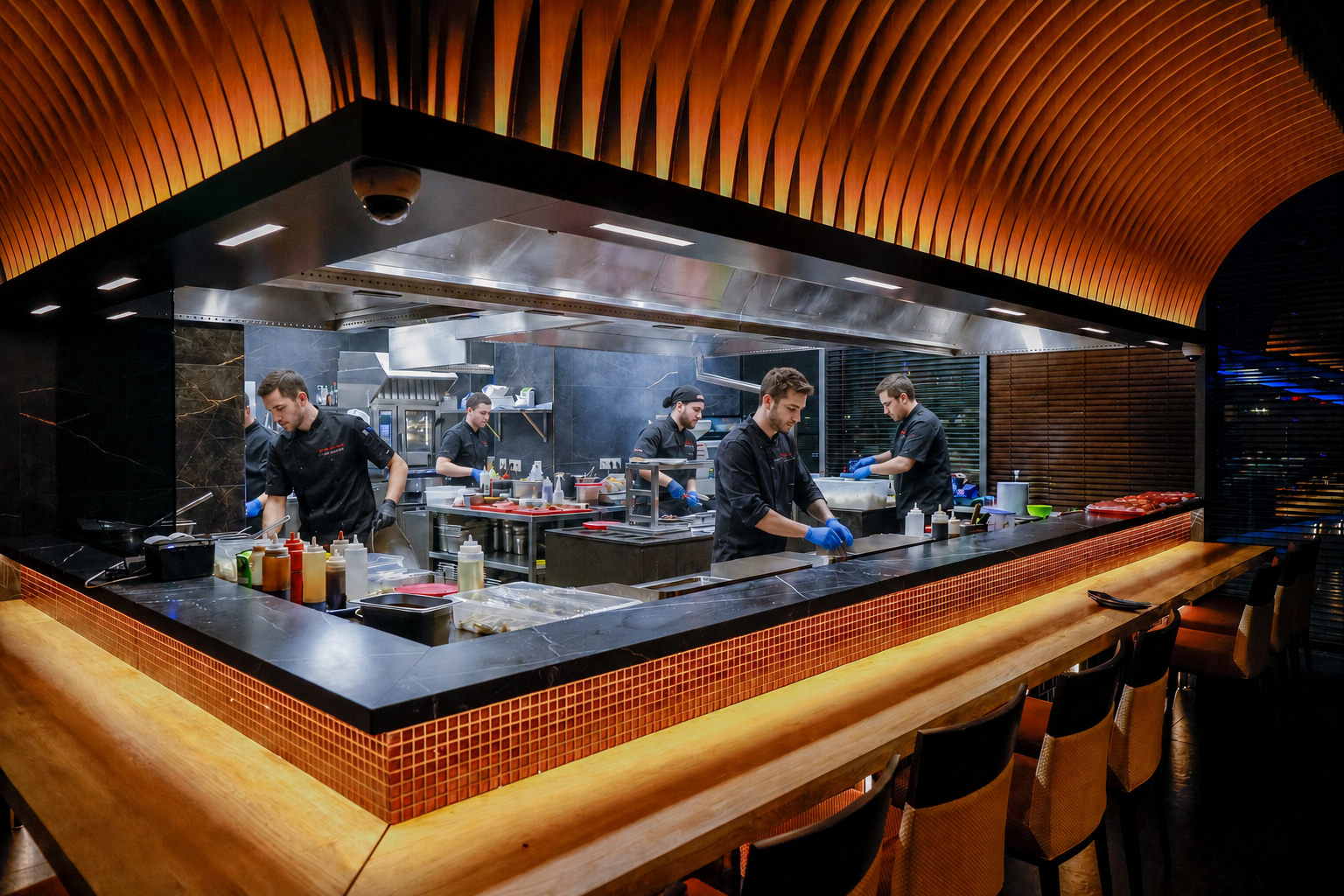 888 Taste Show open kitchen